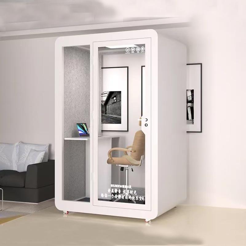Sound-Isolated Meeting Booths for Small Teams
