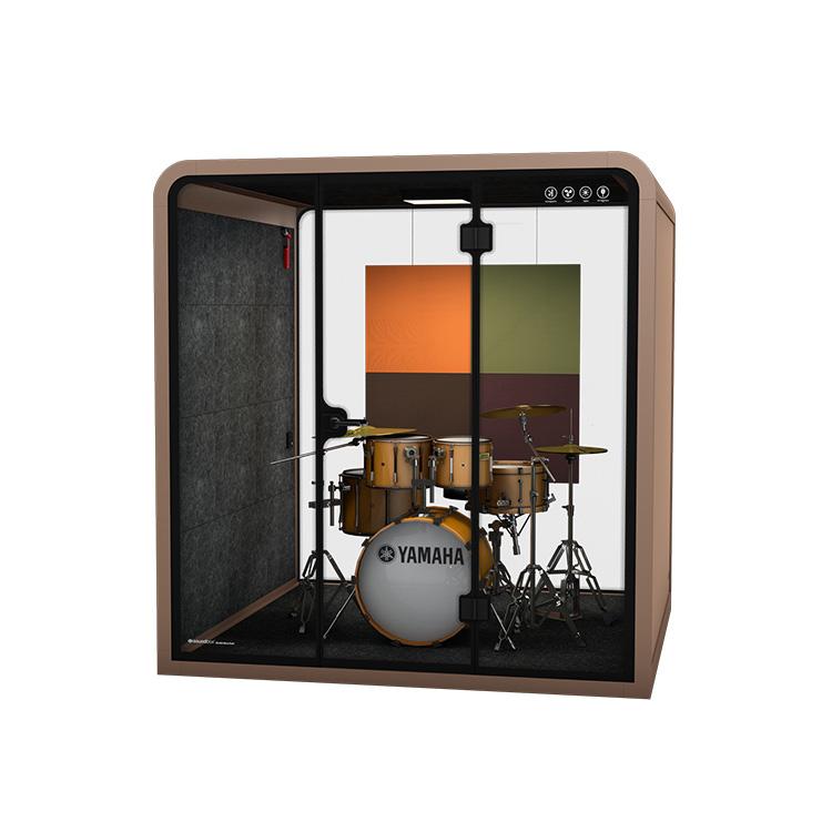 Acoustic Isolation Booth for Recording Studios