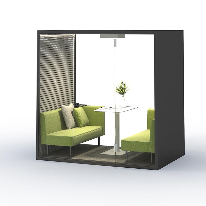 Soundproof Meeting Pods for Confidential Office Discussions