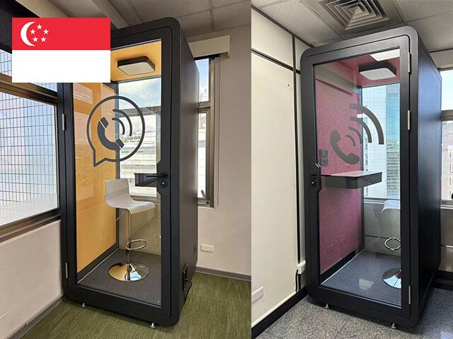 Enhancing Privacy and Productivity with Phone Pods in a Singapore Tech Firm