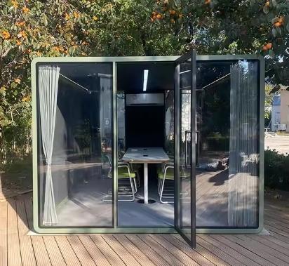 Functional and Stylish Garden Office