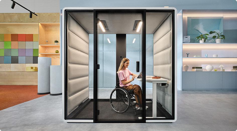 Acoustic Meeting Booth