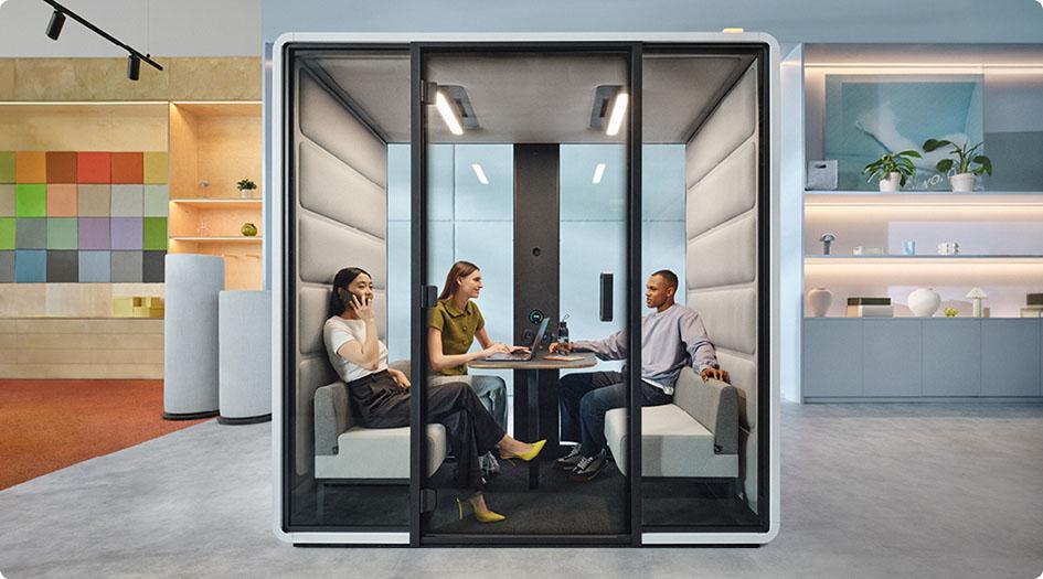 Acoustic Meeting Booth