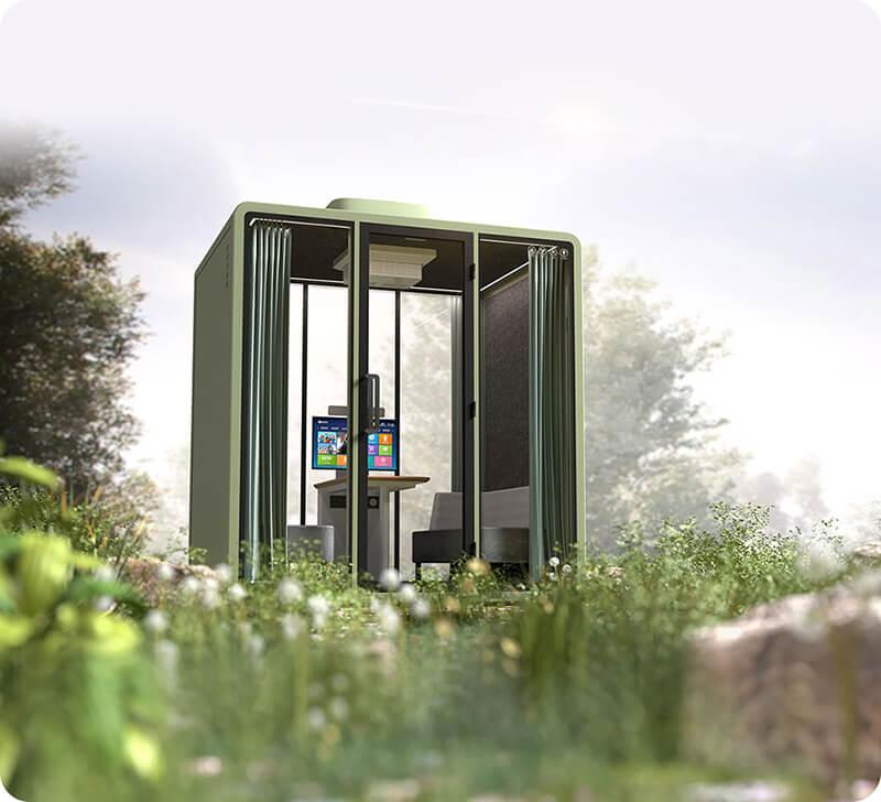 silence booth