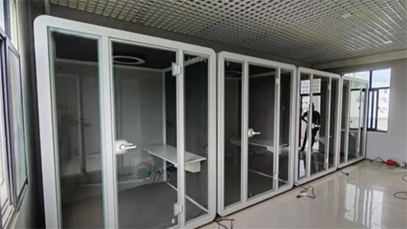 Soundproof Meeting Booths for Ultimate Focus