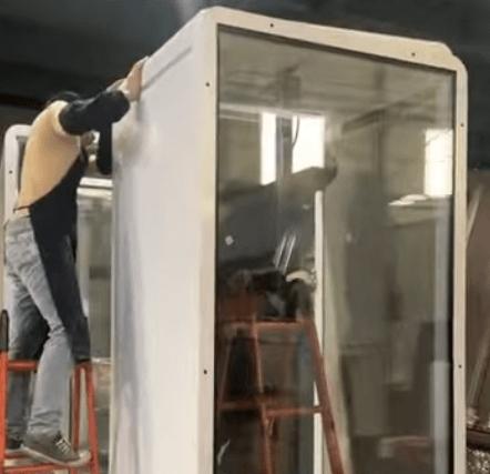 Testing our soundproof room,machine organization installation Video