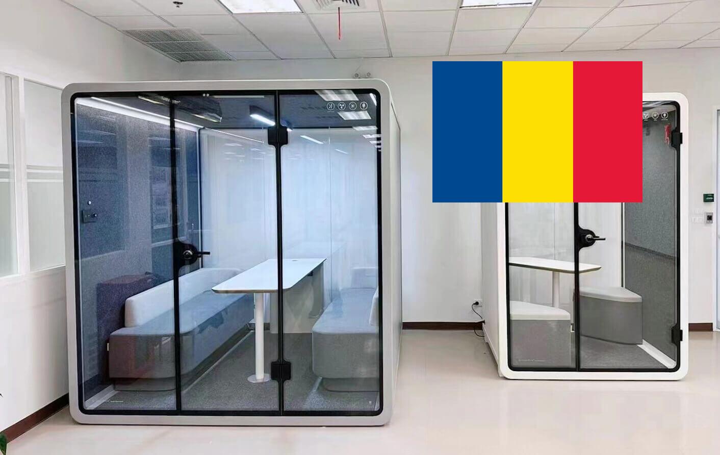 Meeting Booth Office Solution for a Romanian Customer