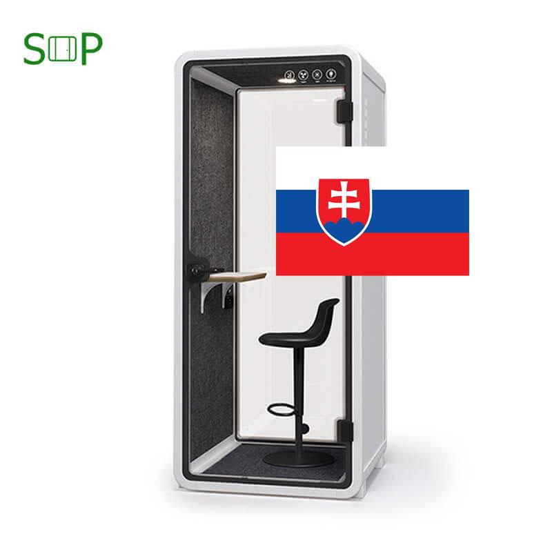 Slovakian Client Purchasing Buy Phone Booth for Office in Slovakia