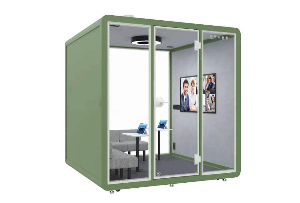 Glass Meeting Pods