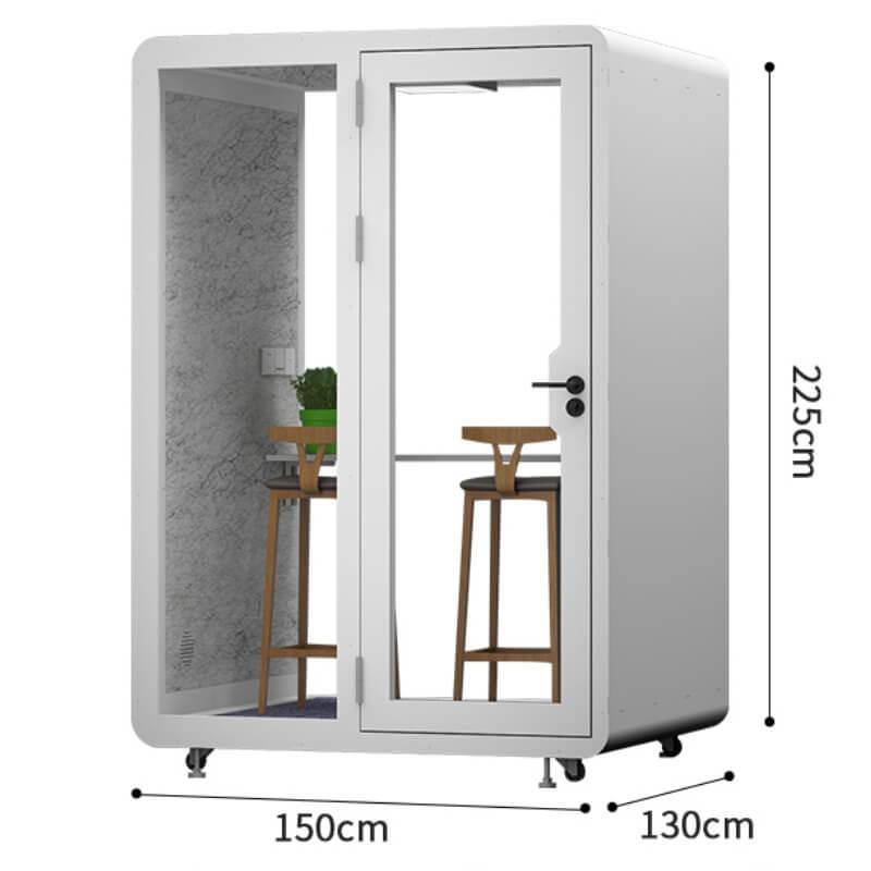 office workspace acoustic pod environment